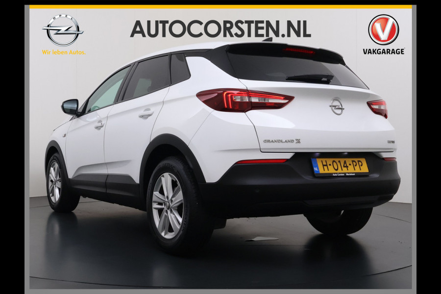 Opel Grandland X Turbo 131PK Navi Apple Carplay Android Auto Airco Cruise Control Business Edition Regen-Lichtsensor Isofix Bluetooth Grootlicht-assistent Privacy Glas Led Lmv 17" Lane Assist Origineel Nederlandse Auto