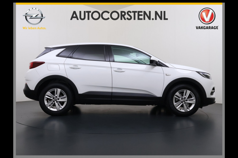 Opel Grandland X Turbo 131PK Navi Apple Carplay Android Auto Airco Cruise Control Business Edition Regen-Lichtsensor Isofix Bluetooth Grootlicht-assistent Privacy Glas Led Lmv 17" Lane Assist Origineel Nederlandse Auto