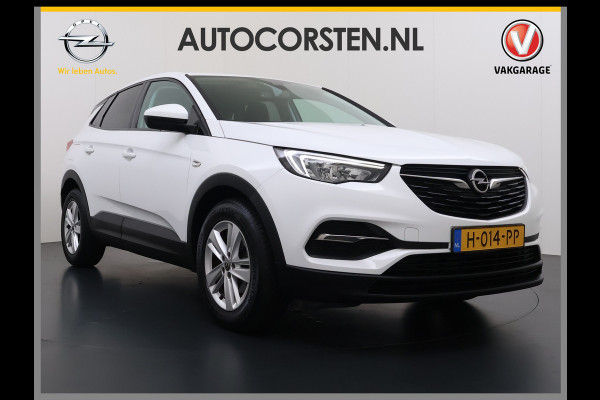 Opel Grandland X Turbo 131PK Navi Apple Carplay Android Auto Airco Cruise Control Business Edition Regen-Lichtsensor Isofix Bluetooth Grootlicht-assistent Privacy Glas Led Lmv 17" Lane Assist Origineel Nederlandse Auto