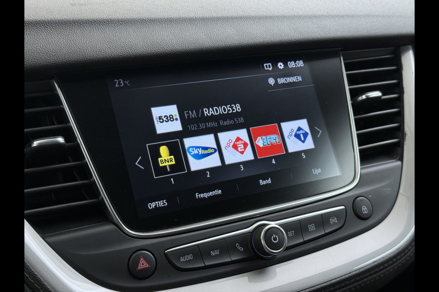 Opel Grandland X Turbo 131PK Navi Apple Carplay Android Auto Airco Cruise Control Business Edition Regen-Lichtsensor Isofix Bluetooth Grootlicht-assistent Privacy Glas Led Lmv 17" Lane Assist Origineel Nederlandse Auto