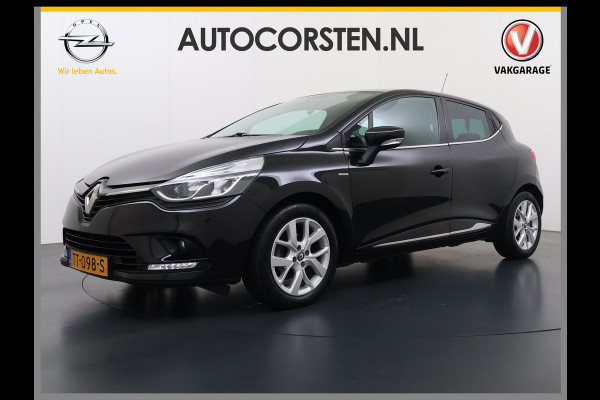 Renault Clio 90PK 5drs Navi Airco Bluetooth Pdc Keyless Cruise Control Limited Smartphone integratie Isofix DAB Lmv Privacy Glas Led Origineel Nederlandse Auto