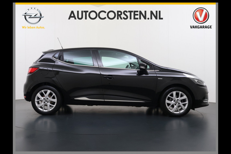 Renault Clio 90PK 5drs Navi Airco Bluetooth Pdc Keyless Cruise Control Limited Smartphone integratie Isofix DAB Lmv Privacy Glas Led Origineel Nederlandse Auto