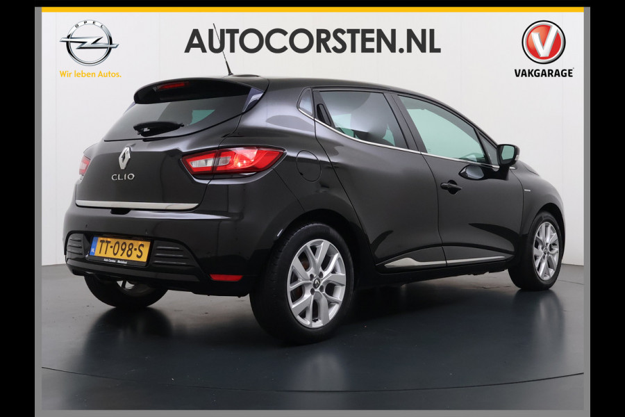Renault Clio 90PK 5drs Navi Airco Bluetooth Pdc Keyless Cruise Control Limited Smartphone integratie Isofix DAB Lmv Privacy Glas Led Origineel Nederlandse Auto