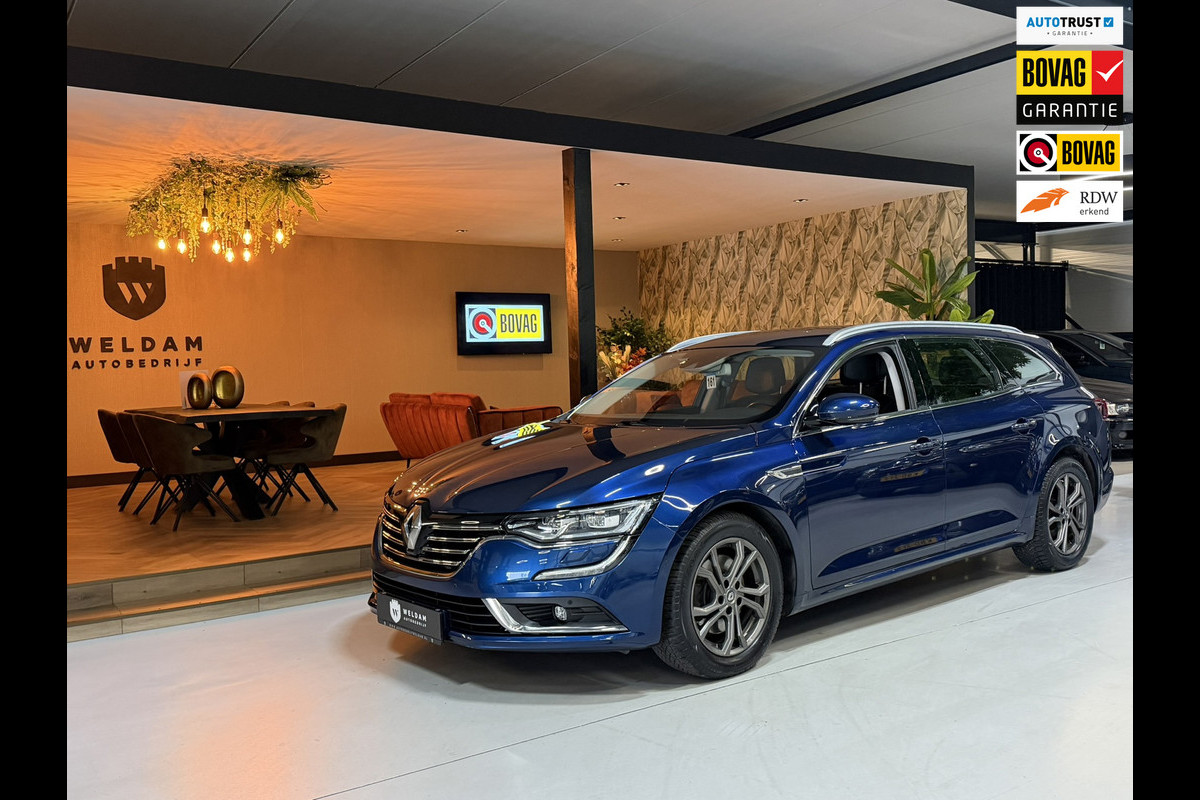 Renault Talisman 1.8 TCe 224PK|Automaat|Leder|Navi|LED|Cruise|CarPlay|DealerOH|Garantie|Rijklaar