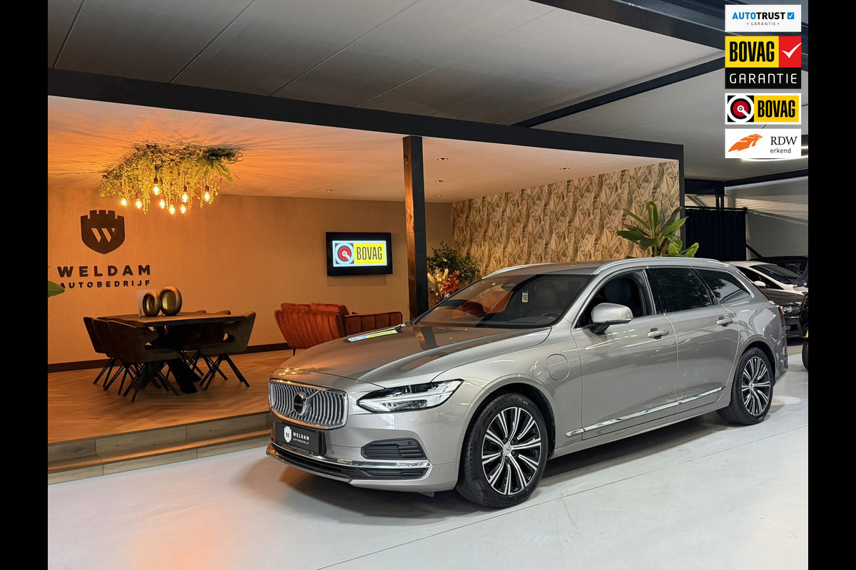Volvo V90 2.0 T6 AWD Inscription SOH 92%|340PK|ACC|LaneAssist|Luxe|Camera|Elektr.Trekhaak|Garantie|Rijklaar