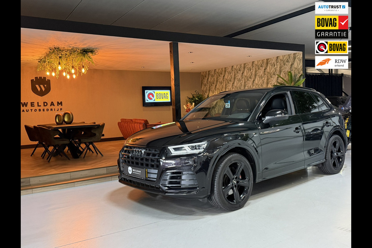 Audi Q5 3.0 TFSI SQ5 Quattro Black Edition|354pk|V6|Carplay|Matrix LED|Camera|3-Zone Clima|Virtual Cockpit|Rijklaar