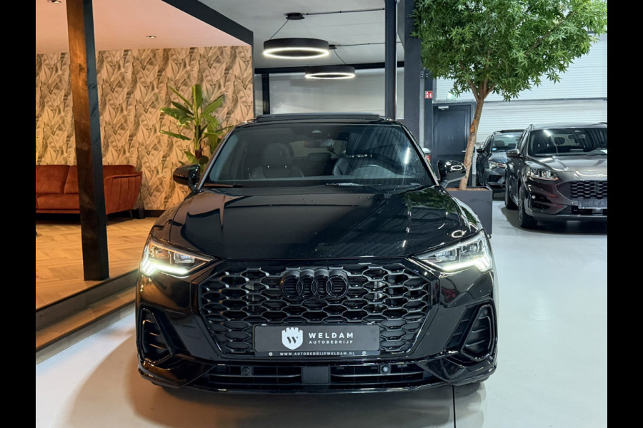 Audi Q3 Sportback 45 TFSI e S Edition|245pk|Plug-in Hybrid|Dealerondh|Adaptieve Cruise|Pano|Matrix LED|Blindspot|Keyless|Rijklaar