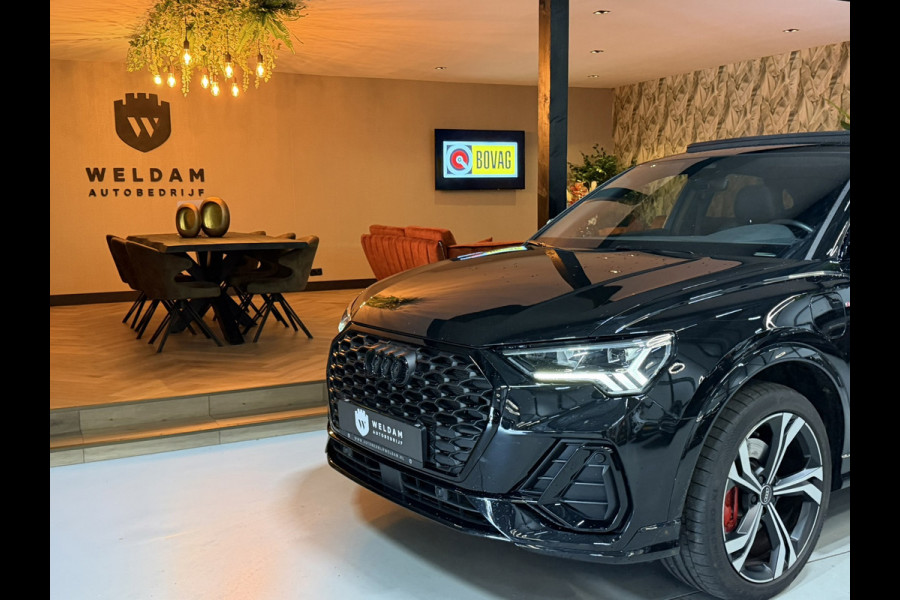 Audi Q3 Sportback 45 TFSI e S Edition|245pk|Plug-in Hybrid|Dealerondh|Adaptieve Cruise|Pano|Matrix LED|Blindspot|Keyless|Rijklaar