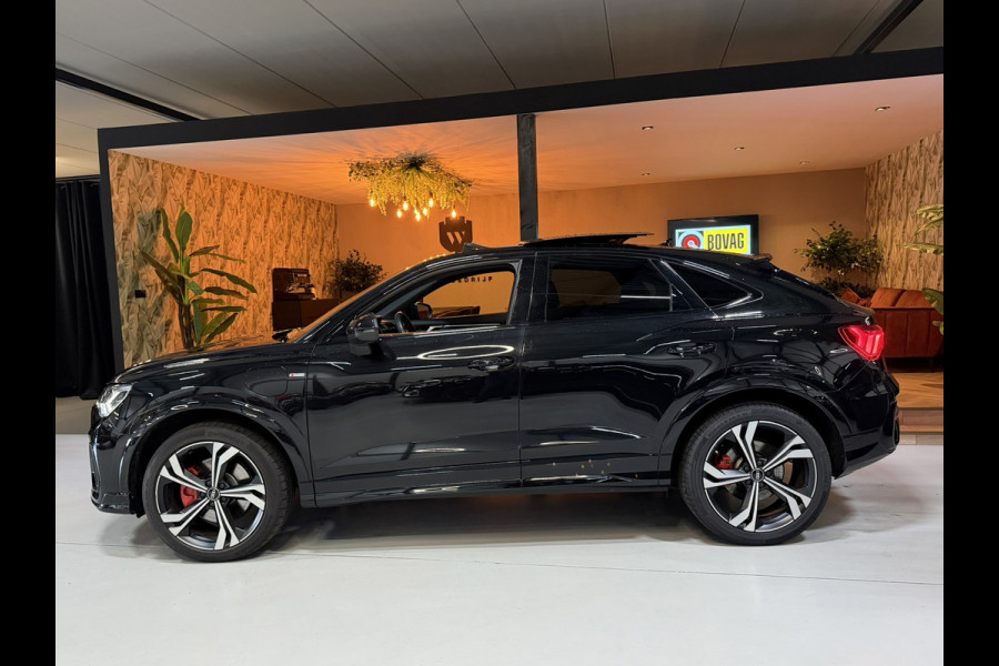 Audi Q3 Sportback 45 TFSI e S Edition|245pk|Plug-in Hybrid|Dealerondh|Adaptieve Cruise|Pano|Matrix LED|Blindspot|Keyless|Rijklaar