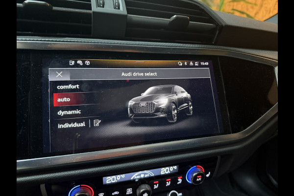 Audi Q3 Sportback 45 TFSI e S Edition|245pk|Plug-in Hybrid|Dealerondh|Adaptieve Cruise|Pano|Matrix LED|Blindspot|Keyless|Rijklaar