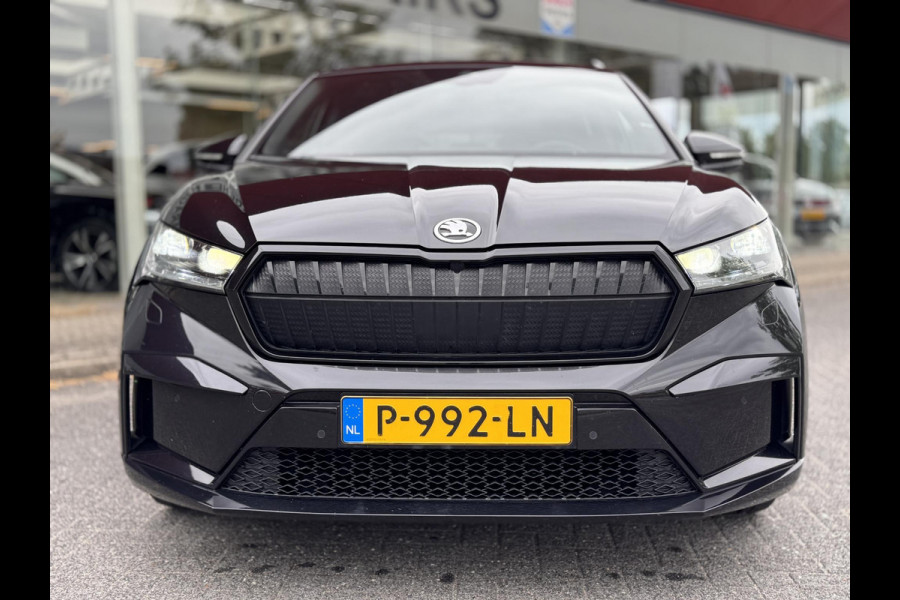 Škoda ENYAQ iV 60 Sportline | SOH: 93,4% | Elektr. Trekhaak| Matrix LED Verlichting | stuur/stoel verwarming | Cruise Control | Navi | Carplay | Camera |