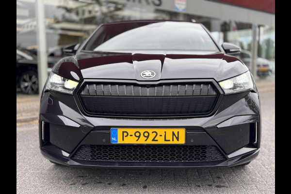 Škoda ENYAQ iV 60 Sportline | SOH: 93,4% | Elektr. Trekhaak| Matrix LED Verlichting | stuur/stoel verwarming | Cruise Control | Navi | Carplay | Camera |