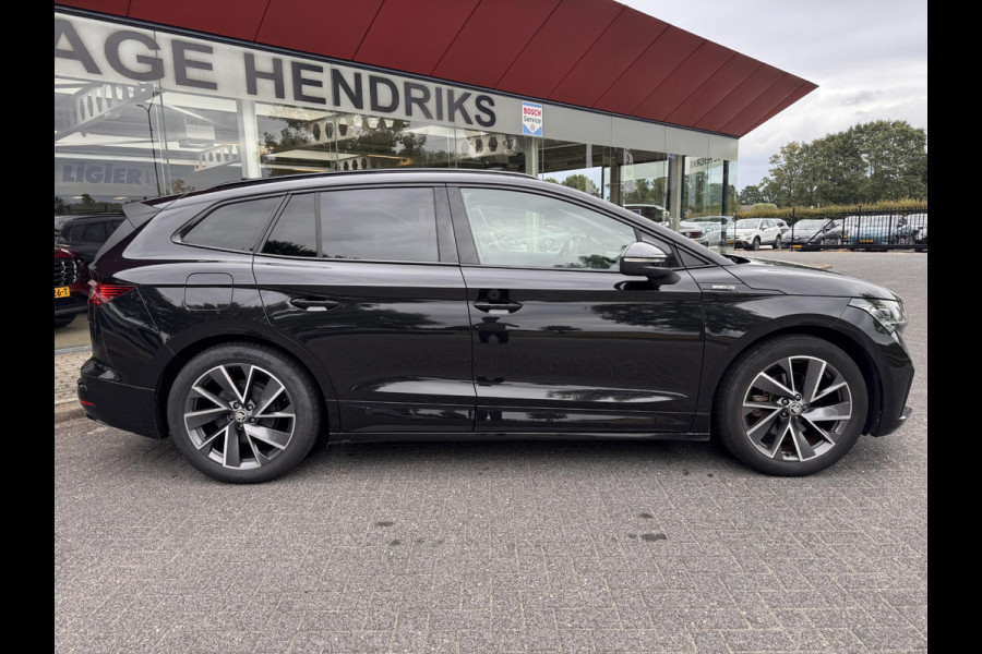 Škoda ENYAQ iV 60 Sportline | SOH: 93,4% | Elektr. Trekhaak| Matrix LED Verlichting | stuur/stoel verwarming | Cruise Control | Navi | Carplay | Camera |