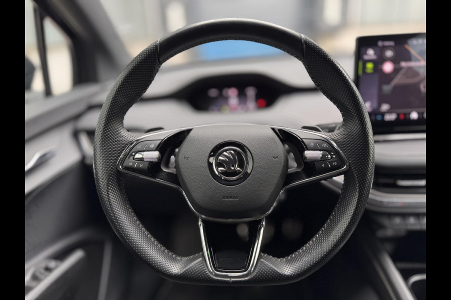 Škoda ENYAQ iV 60 Sportline | SOH: 93,4% | Elektr. Trekhaak| Matrix LED Verlichting | stuur/stoel verwarming | Cruise Control | Navi | Carplay | Camera |