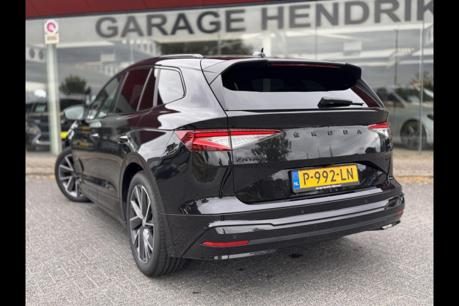 Škoda ENYAQ iV 60 Sportline | SOH: 93,4% | Elektr. Trekhaak| Matrix LED Verlichting | stuur/stoel verwarming | Cruise Control | Navi | Carplay | Camera |