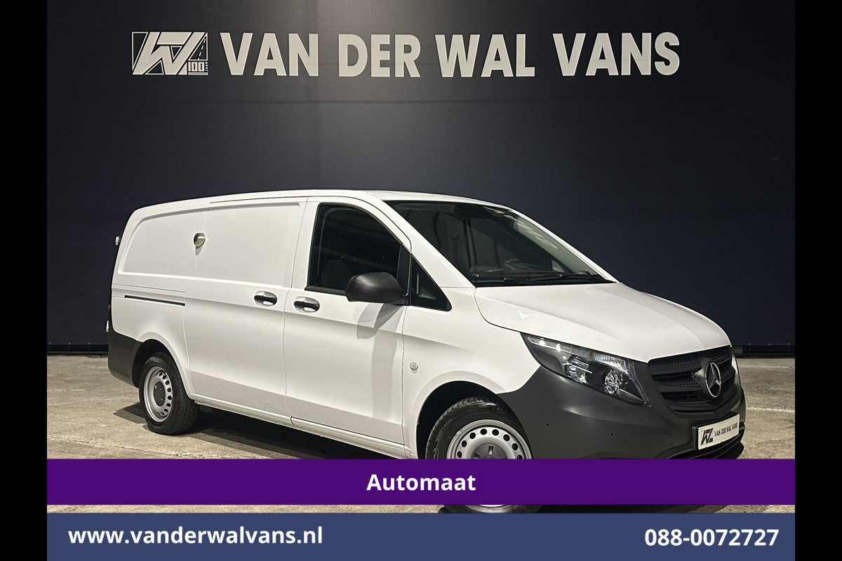 Mercedes-Benz Vito 114 CDI 136pk 9G-Tronic Automaat L2H1 Euro6 Airco | Camera | Navigatie | Apple Carplay Android Auto, Cruisecontrol, Parkeersensoren, Bijrijdersbank