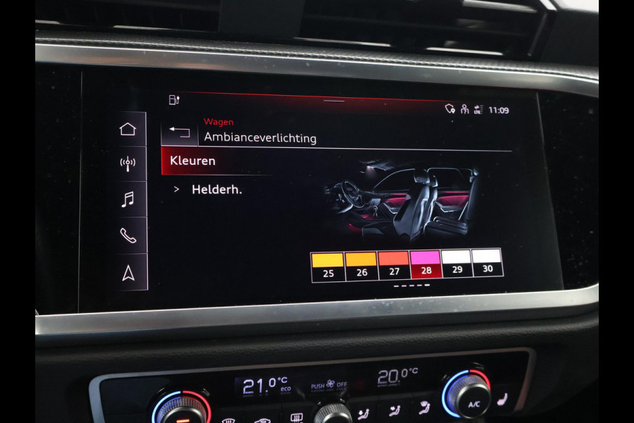 Audi Q3 45 TFSIe 245 PK S-LINE + SONOS AUDIO | PANORAMA | ADAPTIEF ONDERSTEL | ACC | MEMORY | SFEER