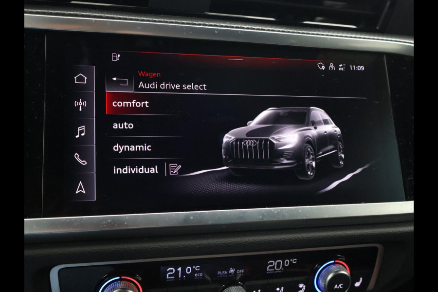 Audi Q3 45 TFSIe 245 PK S-LINE + SONOS AUDIO | PANORAMA | ADAPTIEF ONDERSTEL | ACC | MEMORY | SFEER