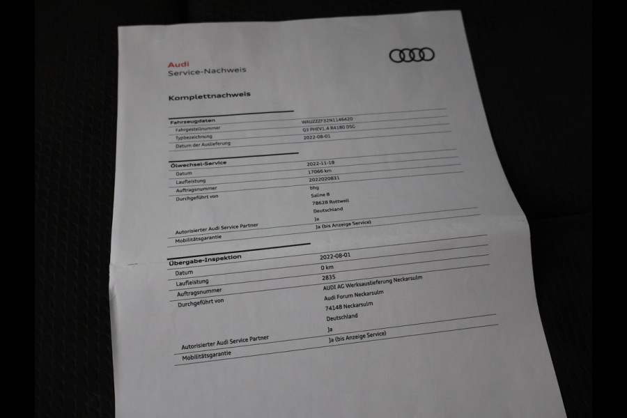 Audi Q3 45 TFSIe 245 PK S-LINE + SONOS AUDIO | PANORAMA | ADAPTIEF ONDERSTEL | ACC | MEMORY | SFEER