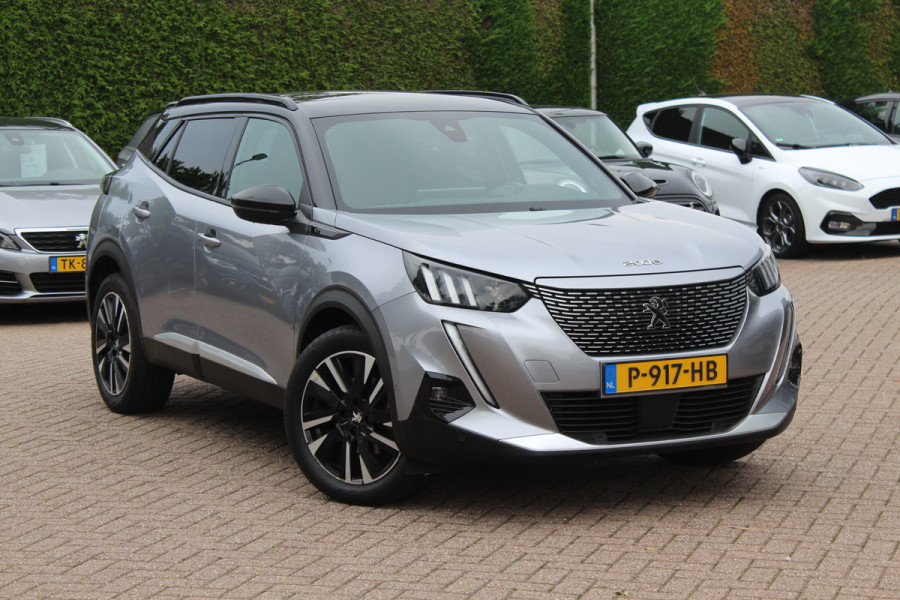 Peugeot e-2008 EV GT 50 kWh / SoH 90,6% / Camera / Half leder / Virtual Cockpit / 18'' / LED Koplampen / Keyless / Navigatie / Cruise Control