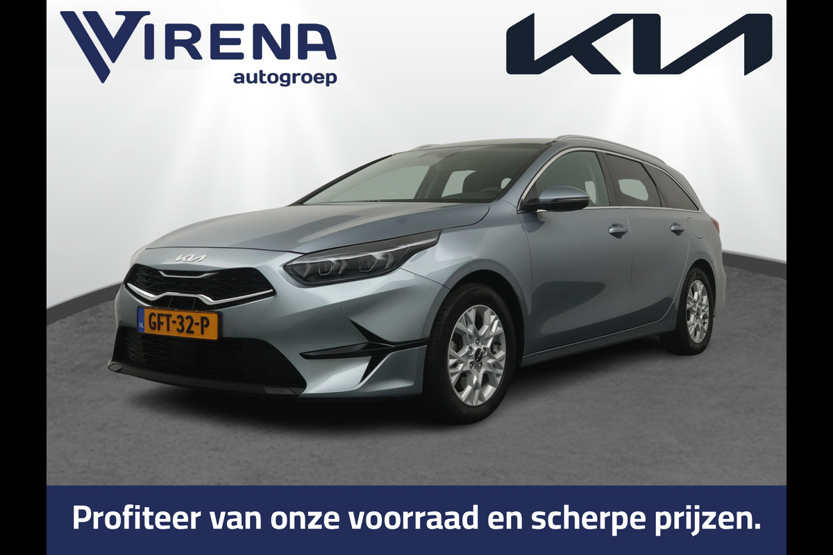 Kia Ceed Sportswagon 1.5 T-GDi DynamicPlusLine - Lichtmetalen Velgen - LED - Cruise Control - Stoel/Stuurverwarming - Dodehoek Detectie - Fabrieksgarantie Tot 2031