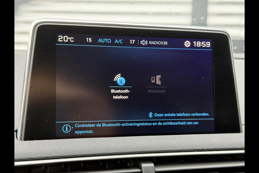 Peugeot 5008 1.2 PureTech Active 2e Eigenaar|7-zits|Carplay|i-Cockpit|Cruise|Stoelverwarming|PDC|Goed Onderhouden|Nieuwe APK bij Aflevering