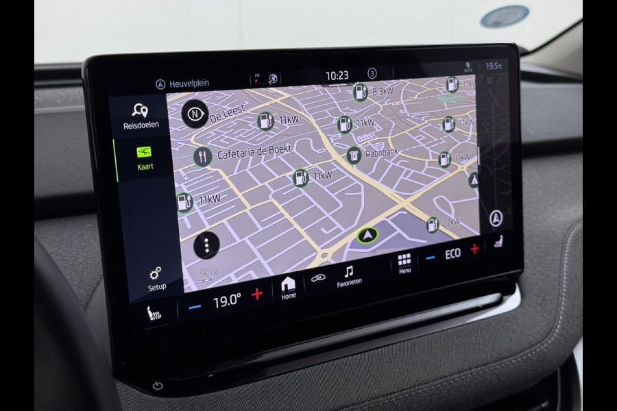 Škoda ENYAQ iV 80 SOH 90% Warmtepomp Adap.Cruise Camera Stuur+Stoelverwarming Blind Spot 3-Zone Ecc Navi Apple Carplay Android Auto Matrix Led  Assistentie Pakket Comfort-pakket Lane Assist P-Assist Lmv 20" Privacy Glas Pdc Isofix Origineel Nederlandse Auto Dealeronderhouden