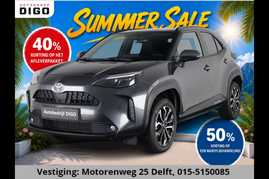 Toyota Yaris Cross 1.5 HYBRIDE DYNAMIC LUXURY GARANTIE TOT 2035 . NAVIGATIE . PARKEERSENSOREN VOOR & ACHTER . STOEL/STUUR VERWARMING .