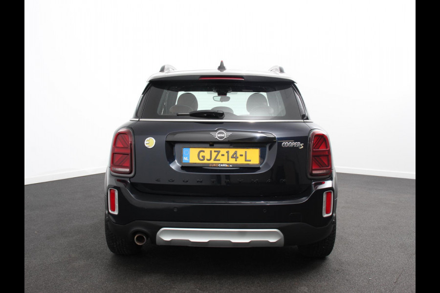 MINI Countryman 1.5 Cooper S E PHEV ALL4 Chili Automaat Climate control Adaptieve cruise control HUD Lichtmetalen velgen Navigatie Parkeersensoren Camera Stoelverwarming