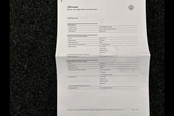 Volkswagen Polo 1.0 TSI Comfortline | Origineel NL | Adapt. Cruise/Control | Carplay | Lichtmetaal | Airco |