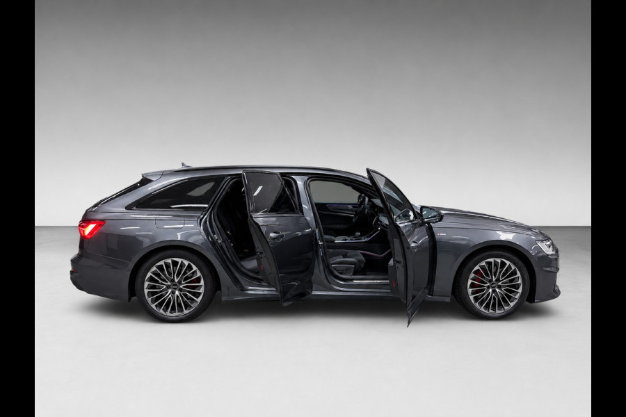 Audi A6 Avant 55 TFSI e-quattro NW-PRIJS 98DEURO 3X S-LINE BLACK-LINE SOH-TEST/PANO/B&O/SFEERVERL/M-STOELEN/NAVI/DAB/CARPLAY///