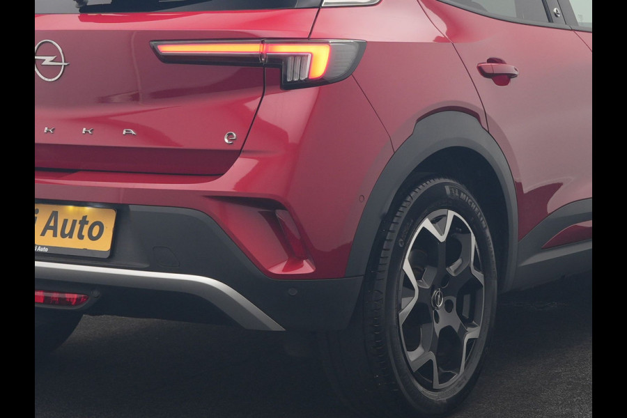 Opel Mokka-e Ultimate 50-kWh 7.4kw bl. 136pk | Trekhaak Afn. | Adaptive Cruise | 360 Camera | Sportstoelen Verwarmd | Stuur Verwarmd | Apple Carplay | Blis | Keyless | Navigatie | DAB |