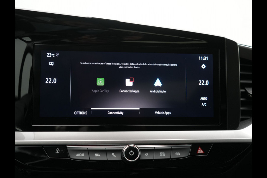 Opel Mokka-e Ultimate 50-kWh 7.4kw bl. 136pk | Trekhaak Afn. | Adaptive Cruise | 360 Camera | Sportstoelen Verwarmd | Stuur Verwarmd | Apple Carplay | Blis | Keyless | Navigatie | DAB |