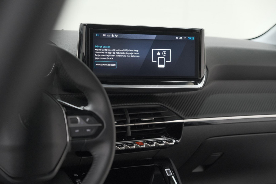 Peugeot e-208 EV Allure 50 kWh | SOH 99,9% | 11 KW Laadfunctie | Apple Carplay | Parkeersensoren