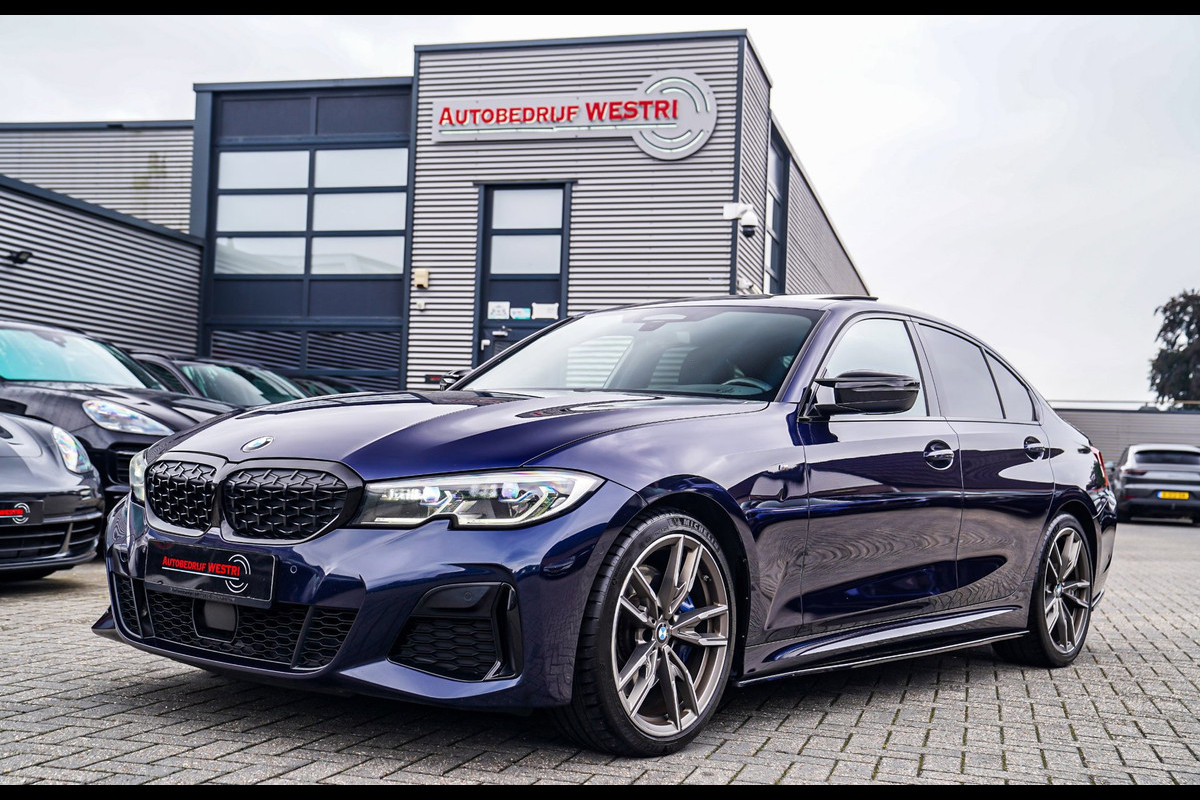 BMW 3-serie M340i xDrive High Executive | Schuifdak | Mosselman Tuning | Head up | Carplay | HarmanKardon | Stuurwielverwarming