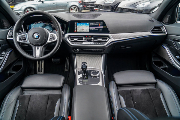 BMW 3-serie M340i xDrive High Executive | Schuifdak | Mosselman Tuning | Head up | Carplay | HarmanKardon | Stuurwielverwarming