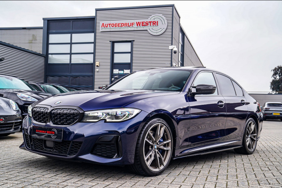 BMW 3-serie M340i xDrive High Executive | Schuifdak | Mosselman Tuning | Head up | Carplay | HarmanKardon | Stuurwielverwarming