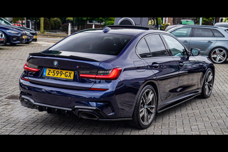 BMW 3-serie M340i xDrive High Executive | Schuifdak | Mosselman Tuning | Head up | Carplay | HarmanKardon | Stuurwielverwarming