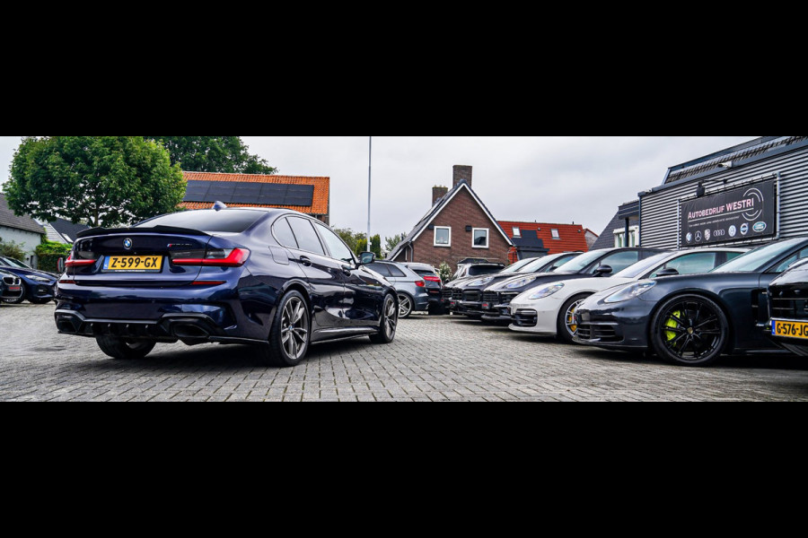 BMW 3-serie M340i xDrive High Executive | Schuifdak | Mosselman Tuning | Head up | Carplay | HarmanKardon | Stuurwielverwarming