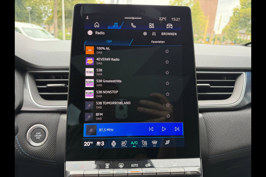 Renault Symbioz 1.6 E-Tech full hybrid 145 esprit Alpine Solarbay Sunroof / 360 camera / Elektr A klep / Stoel & stuurwiel verw.