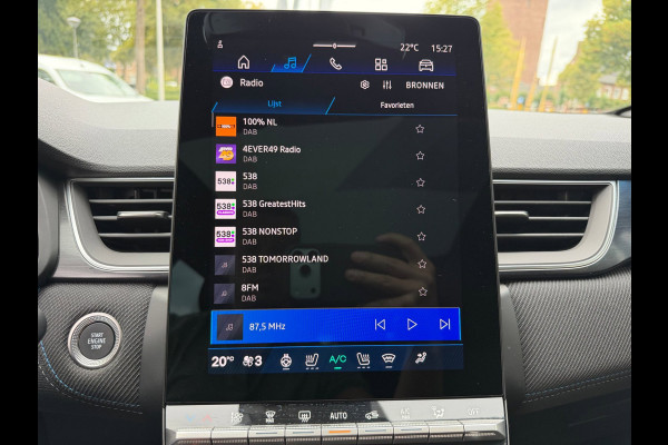 Renault Symbioz 1.6 E-Tech full hybrid 145 esprit Alpine Solarbay Sunroof / 360 camera / Elektr A klep / Stoel & stuurwiel verw.