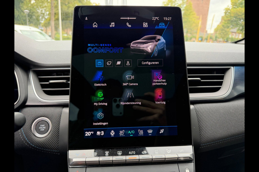 Renault Symbioz 1.6 E-Tech full hybrid 145 esprit Alpine Solarbay Sunroof / 360 camera / Elektr A klep / Stoel & stuurwiel verw.