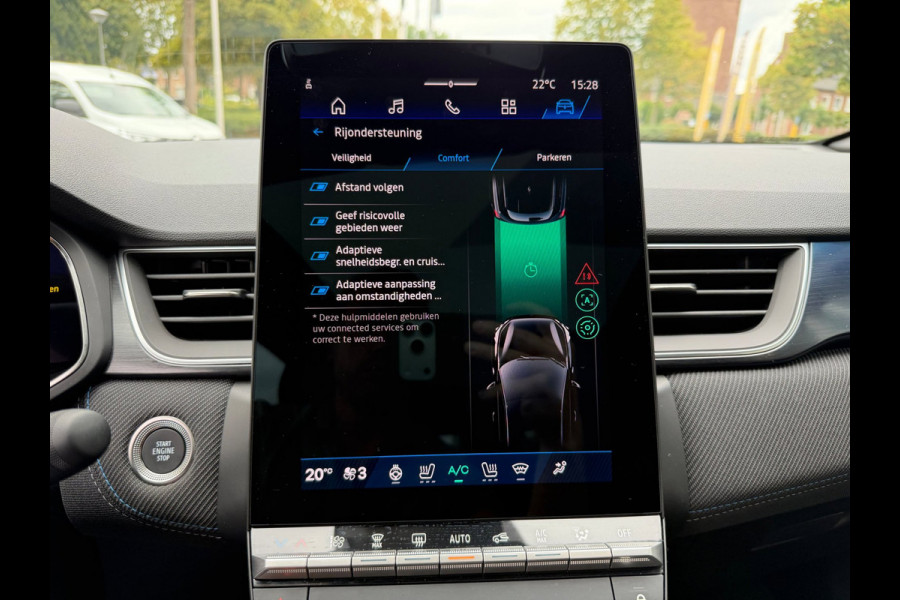 Renault Symbioz 1.6 E-Tech full hybrid 145 esprit Alpine Solarbay Sunroof / 360 camera / Elektr A klep / Stoel & stuurwiel verw.