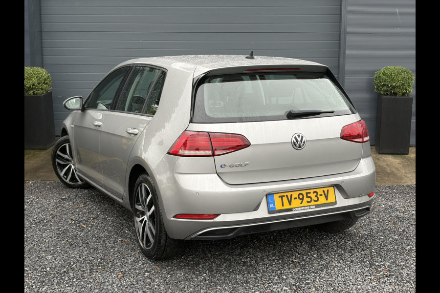 Volkswagen e-Golf e-Golf SOH 88.21% l 2e Eigenaar l Carplay l Navi l Stoelverw l Clima l Cruise l Lmv l Pdc V+A l N.A.P l Nieuwe Apk bij Aflevering