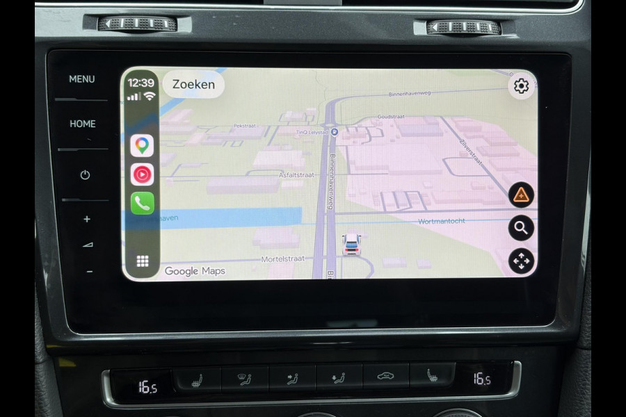 Volkswagen e-Golf e-Golf SOH 88.21% l 2e Eigenaar l Carplay l Navi l Stoelverw l Clima l Cruise l Lmv l Pdc V+A l N.A.P l Nieuwe Apk bij Aflevering