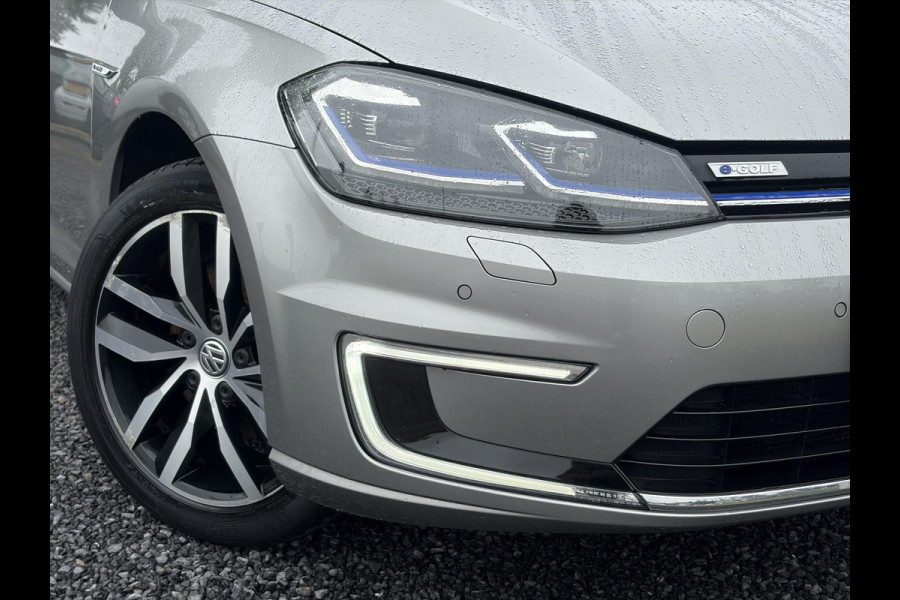 Volkswagen e-Golf e-Golf SOH 88.21% l 2e Eigenaar l Carplay l Navi l Stoelverw l Clima l Cruise l Lmv l Pdc V+A l N.A.P l Nieuwe Apk bij Aflevering