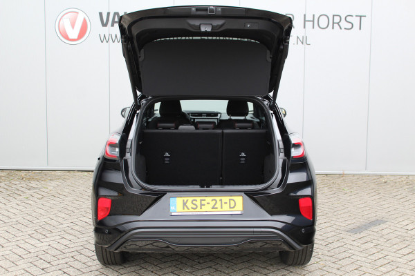 Ford Puma 1.0-125pk EcoBoost Mild-Hybrid ST-Line X. Fabrieksgarantie t/m 03-12-2029 ! Slechts 3.000km ! Autm. airco, cruise control, navigatie, telefoonvoorb., stoel-, stuur- en voorraamverwarming, bestuurdersassistent pakket etc.