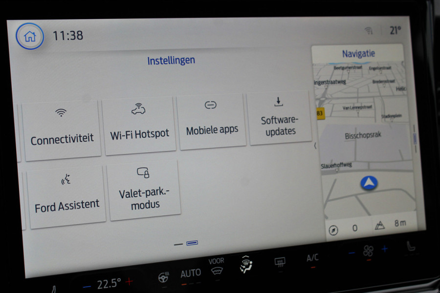Ford Puma 1.0-125pk EcoBoost Mild-Hybrid ST-Line X. Fabrieksgarantie t/m 03-12-2029 ! Slechts 3.000km ! Autm. airco, cruise control, navigatie, telefoonvoorb., stoel-, stuur- en voorraamverwarming, bestuurdersassistent pakket etc.