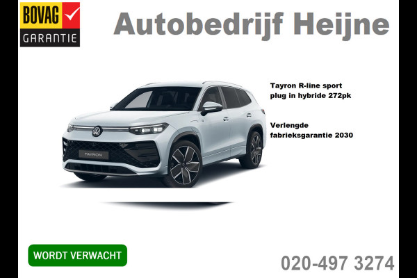 Volkswagen Tayron 1.5 eHybrid 272PK DSG R-LINE SPORT HARMAN-KARDON/360° CAMERA/TREKHAAK