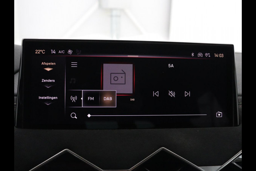 DS DS 3 E-Tense Performance Line 54 kWh | SOH 95,4% | Half leder | Head-up | Cruise control | Navigatie | Carplay | Camera | Park assist | 3 zone klimaat